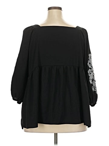 Perfectly Priscilla 3/4 Sleeve Blouse (view 2)