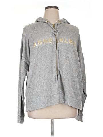 AK Anne Klein Zip Up Hoodie (view 1)