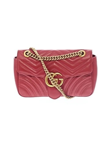 Gucci Leather Marmont Small Matelasse Shoulder Bag (view 1)