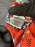 Joy Joy Print Red Shorts Size L - photo 4