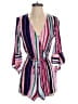 Express 100% Rayon Stripes Pink Romper Size XS - photo 1
