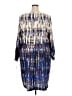DKNY Print Blue Casual Dress Size 22 - photo 2