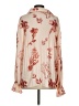 MOTF 100% Polyester Ivory Long Sleeve Blouse Size XS - photo 2
