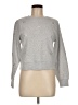 Paige 100% Cotton Gray Sweatshirt Size Med Petite - photo 1