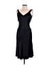 Newport News 100% Silk Black Cocktail Dress Size 10 (petite) - photo 1
