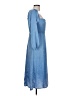 Assorted Brands 100% Polyester Blue Casual Dress Size S - photo 4