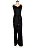 DKNY Solid Black Jumpsuit Size M - photo 1