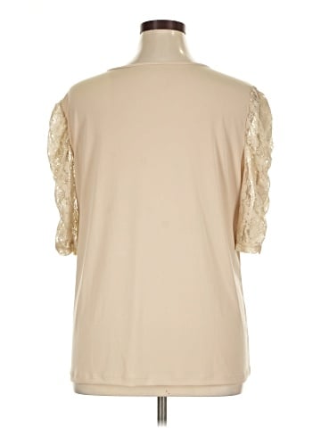 Susan Graver Short Sleeve T-Shirt (view 2)
