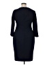 Calvin Klein Solid Black Cocktail Dress Size 14 - photo 2