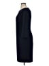 Calvin Klein Solid Black Cocktail Dress Size 14 - photo 5