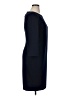Calvin Klein Solid Black Cocktail Dress Size 14 - photo 4