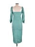 Pull&Bear Teal Cocktail Dress Size M - photo 2