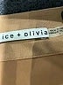 Alice + Olivia Solid Gold Shorts Size 4 - photo 3