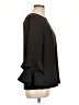 J.Crew 100% Polyester Black Long Sleeve Blouse Size 10 (tall) - photo 4