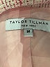 Taylor Tillman Tweed Pink Blazer Size M - photo 6