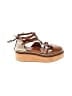 Ulla Johnson Brown Wedges Size EU 37 1/2 - photo 1