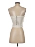 Pull&Bear 100% Polyester Ivory Sleeveless Top Size S - photo 2