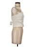 Pull&Bear 100% Polyester Ivory Sleeveless Top Size S - photo 4