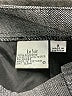 Le Suit 100% Polyester Chevron-herringbone Gray Dress Pants Size 8 - photo 7