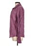 J. McLaughlin Houndstooth Burgundy Long Sleeve Button-Down Shirt Size M - photo 5