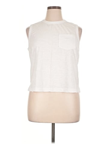 Evereve Sleeveless T-Shirt (view 1)