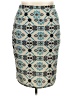 Lularoe Print Teal Casual Skirt Size 3X - photo 1