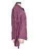 J. McLaughlin Houndstooth Burgundy Long Sleeve Button-Down Shirt Size M - photo 4