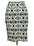 Lularoe Print Teal Casual Skirt Size 3X - photo 2