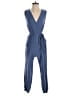 Lulus Solid Blue Jumpsuit Size S - photo 1