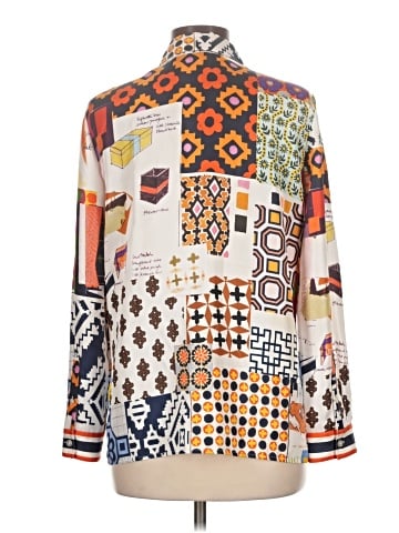 Tory Burch Long Sleeve Button-Down Shirt (view 2)