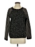 Max Studio Black Long Sleeve Blouse Size S - photo 1