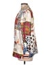 Tory Burch Print Ivory Long Sleeve Button-Down Shirt Size 10 - photo 5