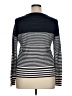 Lucky Brand Stripes Blue Pullover Sweater Size XL - photo 2