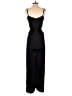 DKNY Solid Black Jumpsuit Size M - photo 2