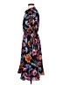J.Crew 100% Polyester Print Black Casual Dress Size 2 - photo 5