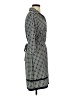 Max Studio Houndstooth Gray Casual Dress Size S - photo 4