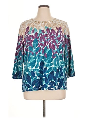 Alfred Dunner 3/4 Sleeve Blouse (view 1)