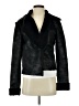 Splendid 100% Polyester Black Faux Fur Jacket Size S - photo 1