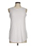 Athleta Silver Sleeveless T-Shirt Size M - photo 1