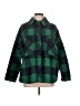 Zara Plaid Green Coat Size L - photo 1