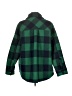 Zara Plaid Green Coat Size L - photo 2