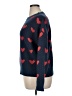 Caslon Hearts Blue Pullover Sweater Size XL - photo 5