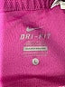 Nike 100% Polyester Hearts Pink Athletic Shorts Size L - photo 3