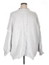 Unbranded Gray White Turtleneck Sweater Size XL - photo 1