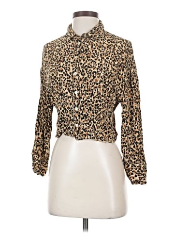 Zara TRF Long Sleeve Blouse (view 1)