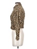 Zara TRF Animal Print Gold Long Sleeve Blouse Size S - photo 5