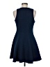 Alya Chevron-herringbone Blue Casual Dress Size M - photo 2