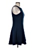 Alya Chevron-herringbone Blue Casual Dress Size M - photo 4
