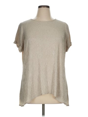 Simply Vera Vera Wang Short Sleeve Top (view 1)