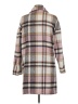 Prettygarden 100% Polyester Plaid Gray Coat Size M - photo 2